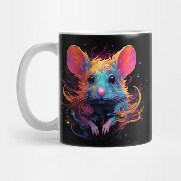 Neon Rodent #1 by Everythingiscute